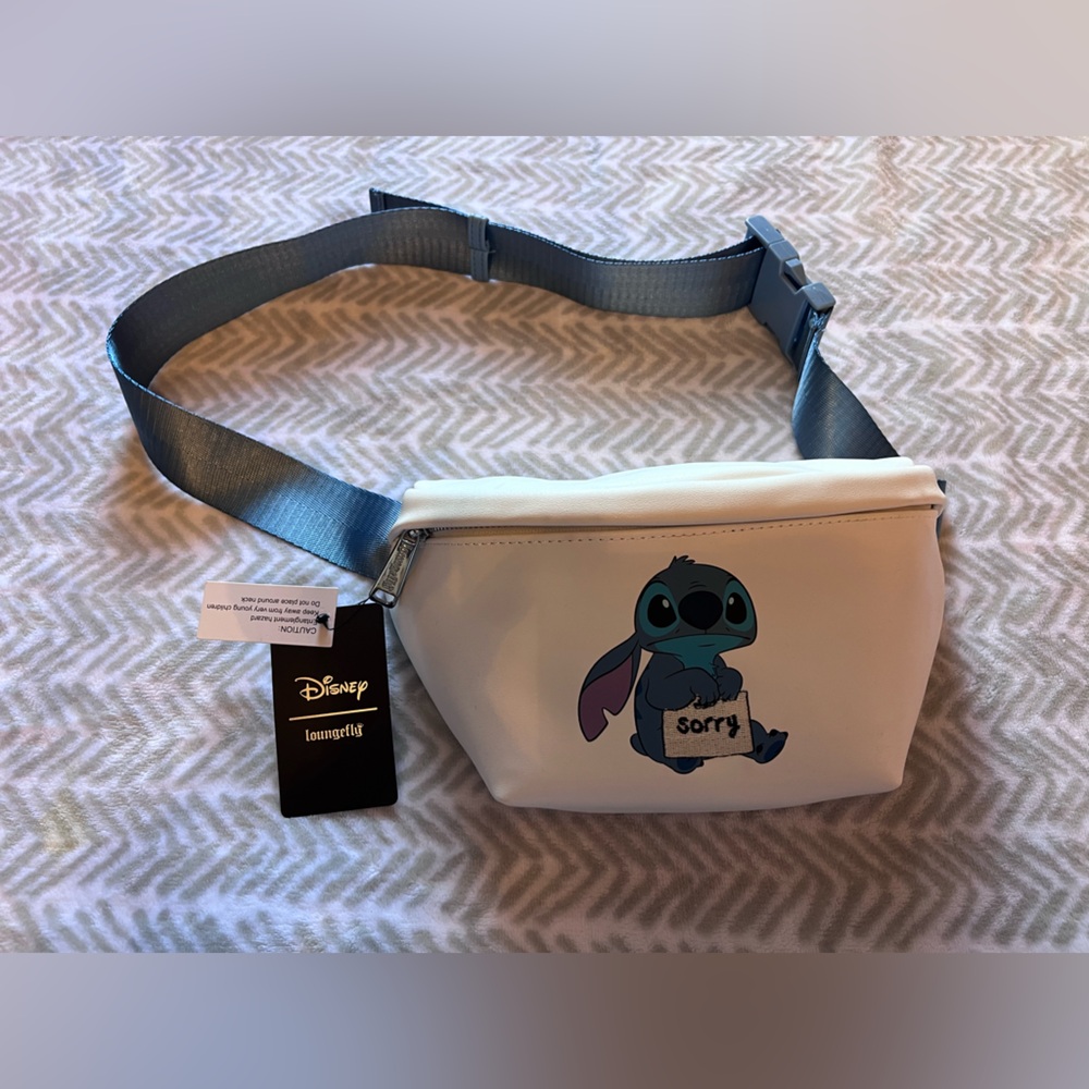 NWT Stitch Loungefly Crossbody/ Fanny Pack